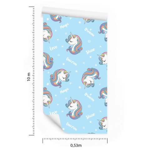 Tapeta Dla Dzieci - Magiczne Jednorożce