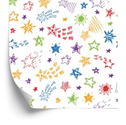 Tapeta Dla Dzieci - Spadające Gwiazdy