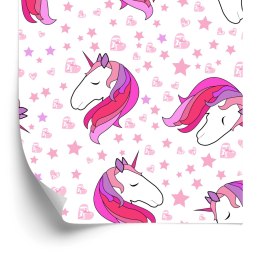 Tapeta Dla Dzieci - Śpiące Jednorożce