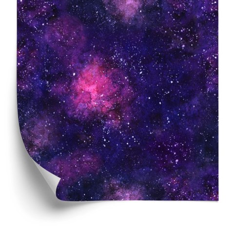 Tapeta Fioletowa Mgła Kosmiczna