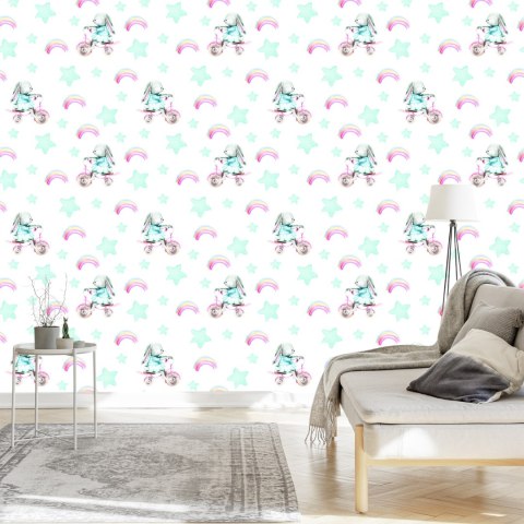 Tapeta Gwiazdy I Króliki