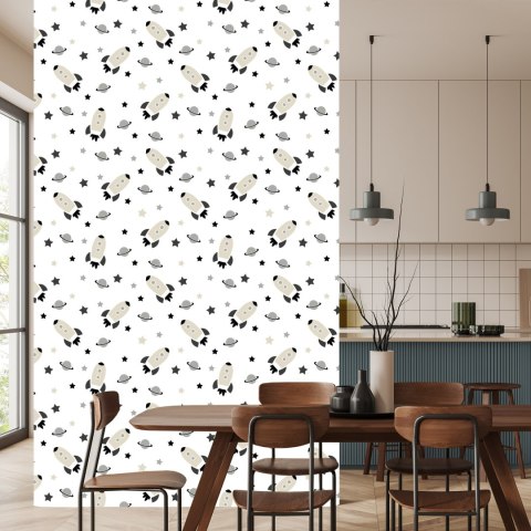 Tapeta Gwiazdy, Planety, Kosmos Do Pokoju Dziecka