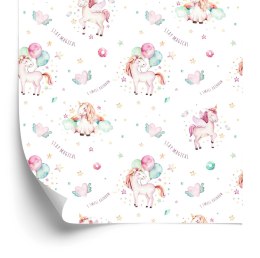 Tapeta Jednorożce Wśród Gwiazd I Chmur