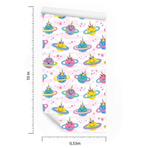 Tapeta Kolorowe Planety