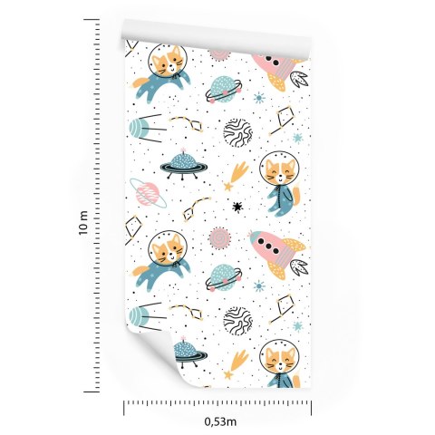 Tapeta Liski W Kosmosie