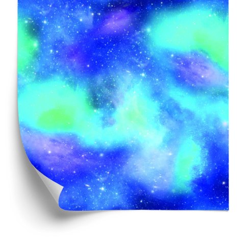 Tapeta Niebieskie Galaxy