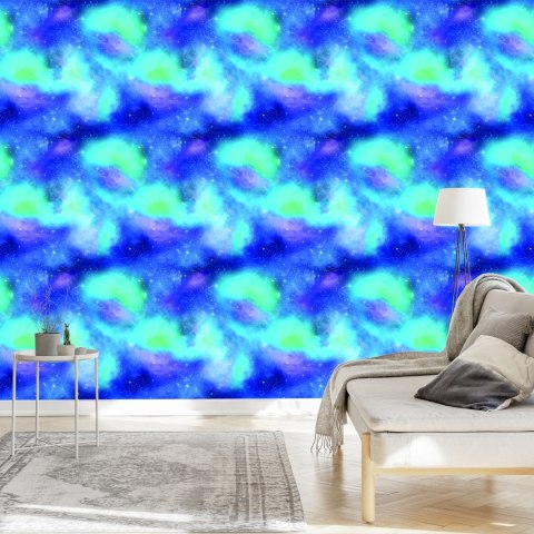 Tapeta Niebieskie Galaxy