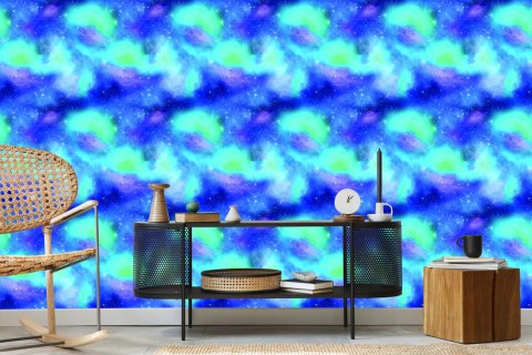 Tapeta Niebieskie Galaxy