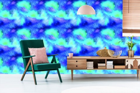 Tapeta Niebieskie Galaxy