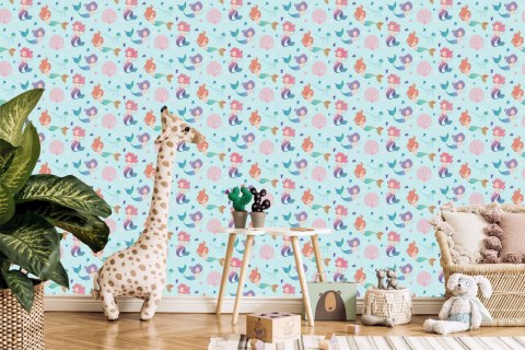 Tapeta Bajkowa, Syreny, Dla Dziewczynki