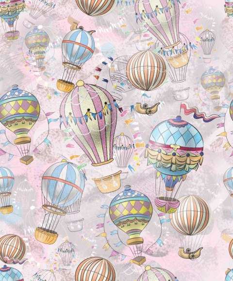 Tapeta Balony W Wielu Kolorach
