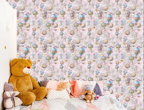 Tapeta Balony W Wielu Kolorach