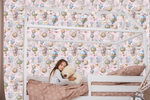 Tapeta Balony W Wielu Kolorach