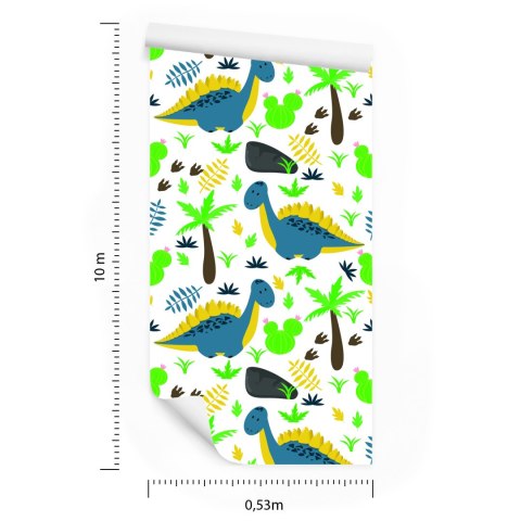 Tapeta Dla Dzieci - Dinozaury