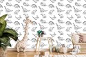 Tapeta Dla Dzieci W Dinozaury, Zwierzęta