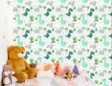 Tapeta Do Pokoju Dziecka Dinozaury Kaktusy