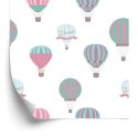 Tapeta Kolorowe Pojazdy Balony