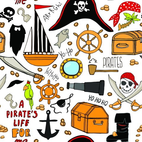 Tapeta Skarb Piratów