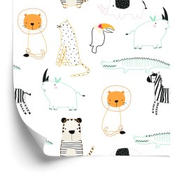 Tapeta Zwierzęta, Ptaki, Lwy, Do Pokoju Chłopca