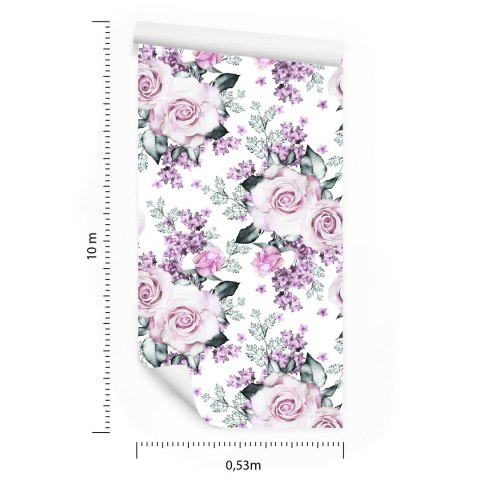 Tapeta Delikatne Róże