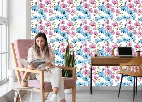 Tapeta Do Salonu Orchidea Kwiaty Natura Storczyki