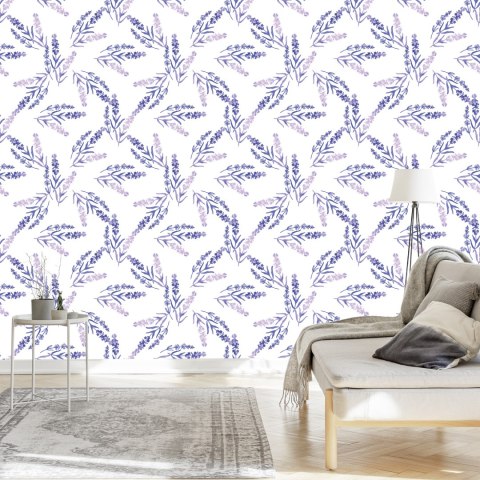 Tapeta Fiolet Lawendy