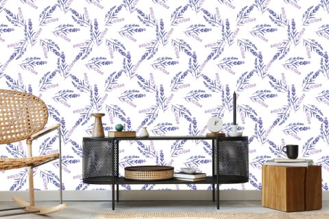 Tapeta Fiolet Lawendy