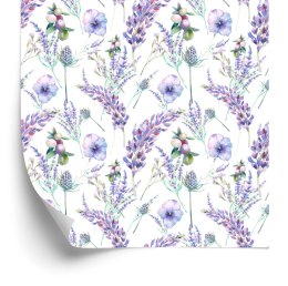 Tapeta Fioletowa Lawenda Rośliny