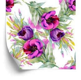 Tapeta Kolorowe Piwonie Lekarskie