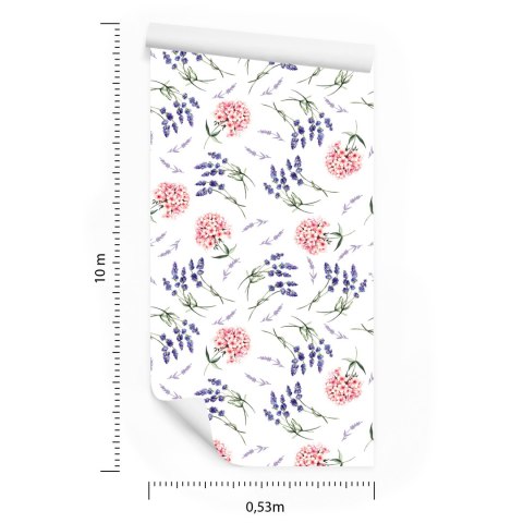 Tapeta Kolory Kwiatów