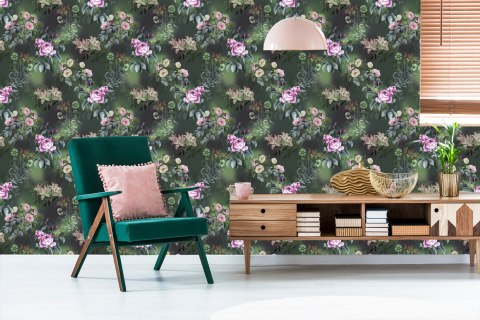 Tapeta Kwiatowy Wzór