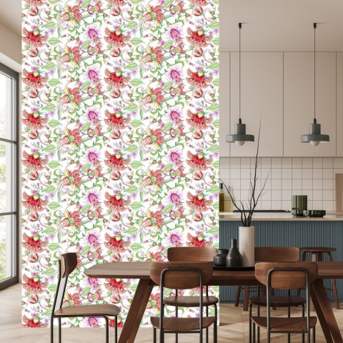 Tapeta Kwiaty W Delikatnych Barwach