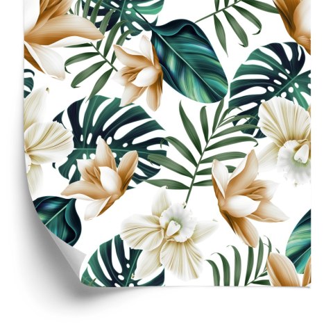 Tapeta Kwiaty W Stylu Retro