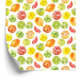 Tapeta Cytryny Limonki Pomarańcze, Kuchnia