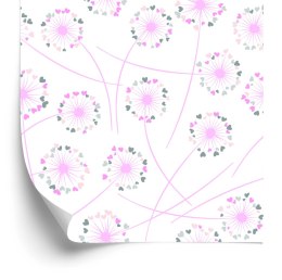 Tapeta Dmuchawce Z Serduszek