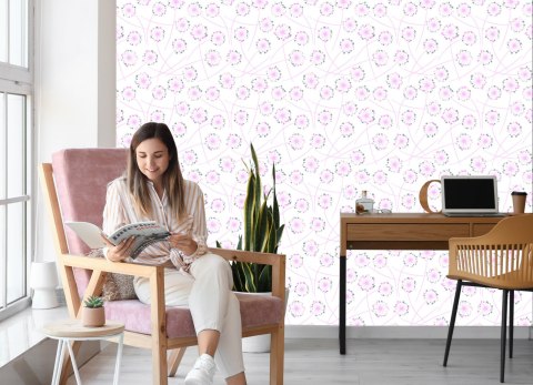 Tapeta Dmuchawce Z Serduszek