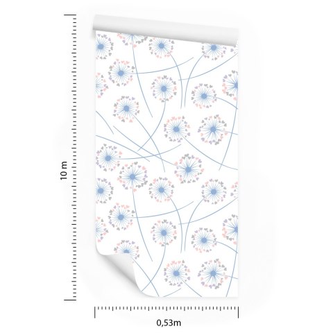 Tapeta Dmuchawiec Z Serduszkami