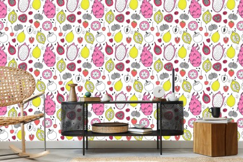 Tapeta Do Kuchni - Egzotyczne Owoce