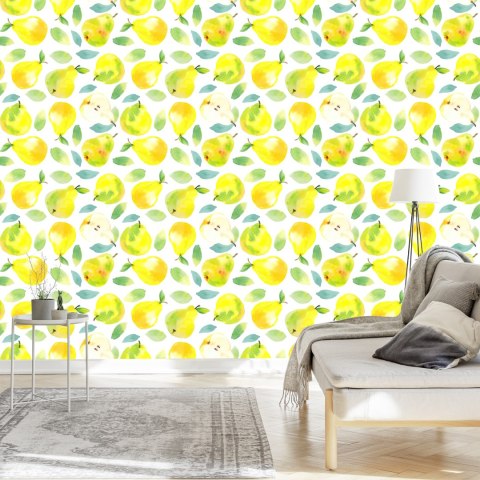 Tapeta Do Kuchni, Jadalni, Owoce, Liście