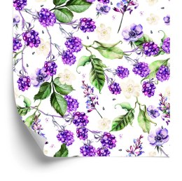 Tapeta Do Kuchni, Owoce, Liście, Kwiaty