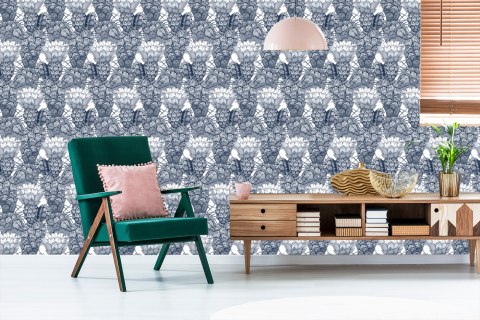 Tapeta Kaktusy Z Kwiatami