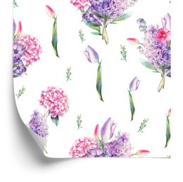 Tapeta Lawenda Z Kwiatami