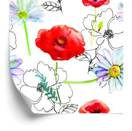 Tapeta Maki I Stokrotki