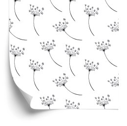 Tapeta Minimalistyczne Kwiaty Polne