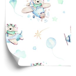 Tapeta Misie W Samolotach