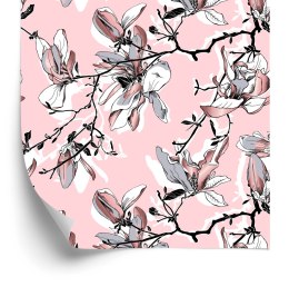 Tapeta Pastelowe Kwiaty Magnolii