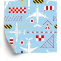 Tapeta Techniczne Szkice Samolotów
