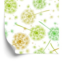 Tapeta Zielono-Żółte Dmuchawce