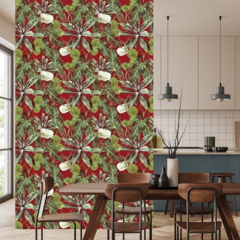 Tapeta Egzotyczne Liście