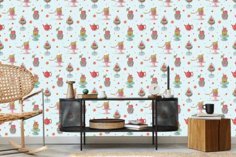 Tapeta Kolorowe Wypieki Cukiernicze